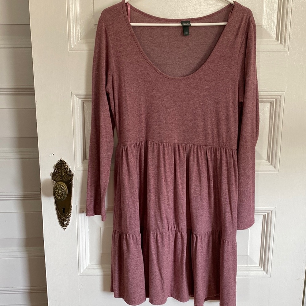 Wild Fable scoop neck tiered dress